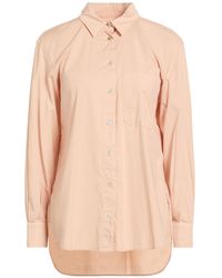 Marella - Monochrome Shirt Cotton, Elastane - Lyst