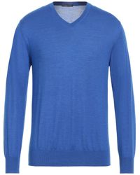 THOMAS REED - Azure Sweater Wool, Silk - Lyst