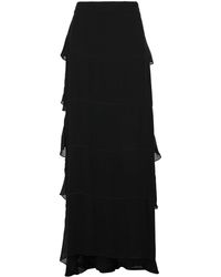 Karl Lagerfeld Long Skirt - Black