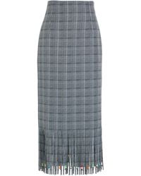 Stella Jean - Gonna Midi - Lyst