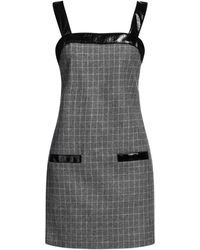 Maje - Mini Dress Polyester, Acrylic, Wool, Synthetic Fibers, Cotton - Lyst