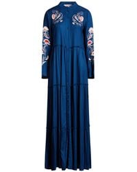 CONNOR & BLAKE - Deep Maxi Dress Viscose - Lyst