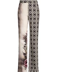 Alberta Ferretti - Pants Polyester, Elastane - Lyst