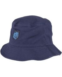 Maison Kitsuné - Midnight Hat Cotton - Lyst