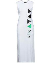 Armani Exchange - Midi Dress - Lyst