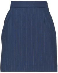Vivienne Westwood Anglomania Mini Skirt - Blue