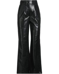 SOLOTRE - Pants Polyurethane, Viscose - Lyst