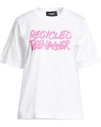 DSquared² - T-Shirt Cotton - Lyst