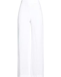 120% Lino - Pants - Lyst