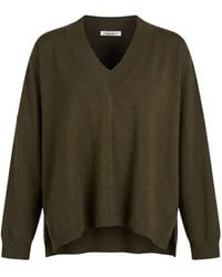 Manila Grace - Military Sweater Viscose, Polyester, Polyamide - Lyst