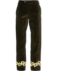 SAINTWOODS - Pants Cotton, Rayon, Elastane - Lyst