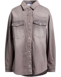 Soallure - Denim Shirt Cotton - Lyst
