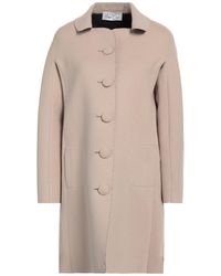 VIRNA DRÒ® - Overcoat & Trench Coat Wool, Polyamide, Cashmere - Lyst