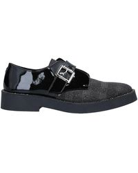 black guess loafers
