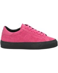 Date - Fuchsia Sneakers Leather - Lyst