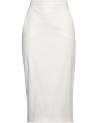 Max Mara - Denim Skirt Cotton, Elastane - Lyst