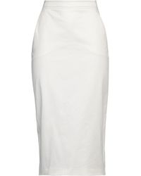 Max Mara - Denim Skirt Cotton, Elastane - Lyst