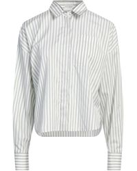 Brunello Cucinelli - Shirt Cotton, Silk, Ecobrass - Lyst