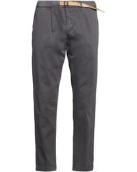 White Sand - Pants Cotton, Elastane - Lyst