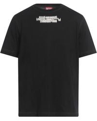 DIESEL - T-Shirt Cotton - Lyst