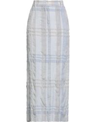 Forte - Sky Maxi Skirt Viscose, Polyester - Lyst