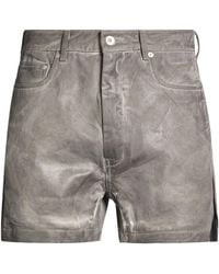 Rick Owens - Denim Shorts - Lyst