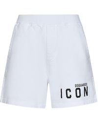 DSquared² - Shorts BE ICON RELAX - Lyst