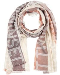 Twinset - Scarf Viscose, Cotton, Polyester, Metallic Polyester - Lyst