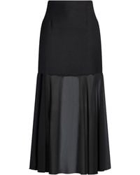 Lardini - Maxi Skirt Wool - Lyst