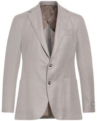 Canali - Blazer Wool, Silk, Linen - Lyst