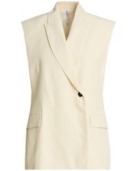 Liviana Conti - Tailored Vest Viscose, Linen - Lyst