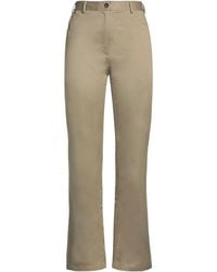 Nili Lotan - Khaki Pants Cotton - Lyst