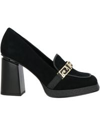 Liu Jo - Loafers Leather, Textile Fibers - Lyst