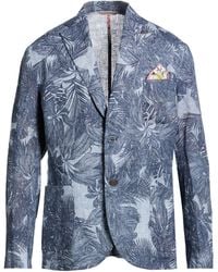 Bob - Slate Blazer Cotton, Elastane - Lyst