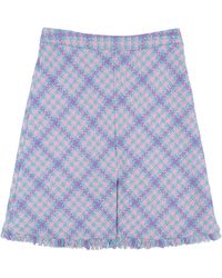 Moschino Midi Skirt - Blue