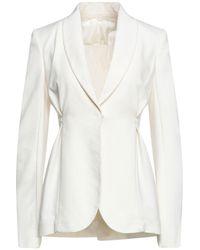 Brunello Cucinelli Suit Jacket - White