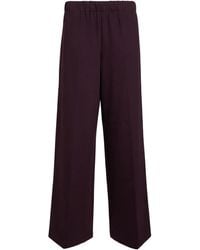 Liviana Conti - Burgundy Pants Viscose, Polyamide, Elastane - Lyst