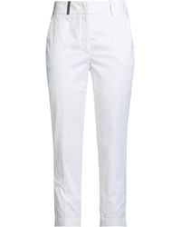 Peserico - Pants Cotton, Elastane - Lyst