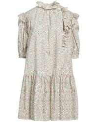 Maison Kitsuné - Mini Dress Cotton - Lyst