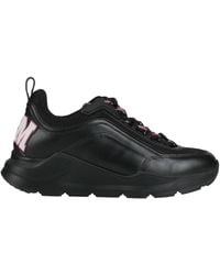 MSGM - Sneakers Leather, Textile Fibers, Synthetic Material - Lyst