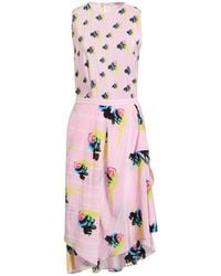 Iceberg - Midi Dress Silk - Lyst