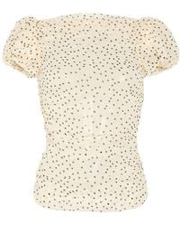 Magda Butrym - Top Silk, Elastane - Lyst