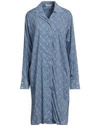 Fedeli - Midi Dress Cotton, Elastane - Lyst