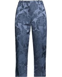KENZO - Pants Viscose, Linen, Cotton - Lyst