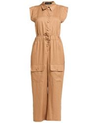 ACTUALEE - Jumpsuit Linen - Lyst