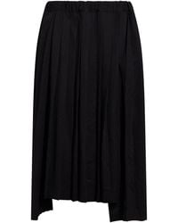 Comme des Garçons - Midi Skirt Polyester - Lyst