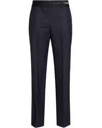Erika Cavallini Semi Couture - Midnight Pants Virgin Wool - Lyst