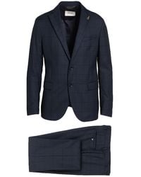 Paoloni - Midnight Suit Virgin Wool - Lyst