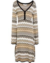 Hale Bob - Midi Dress Rayon, Lurex - Lyst