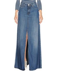 Pinko Jupe en jean - Bleu